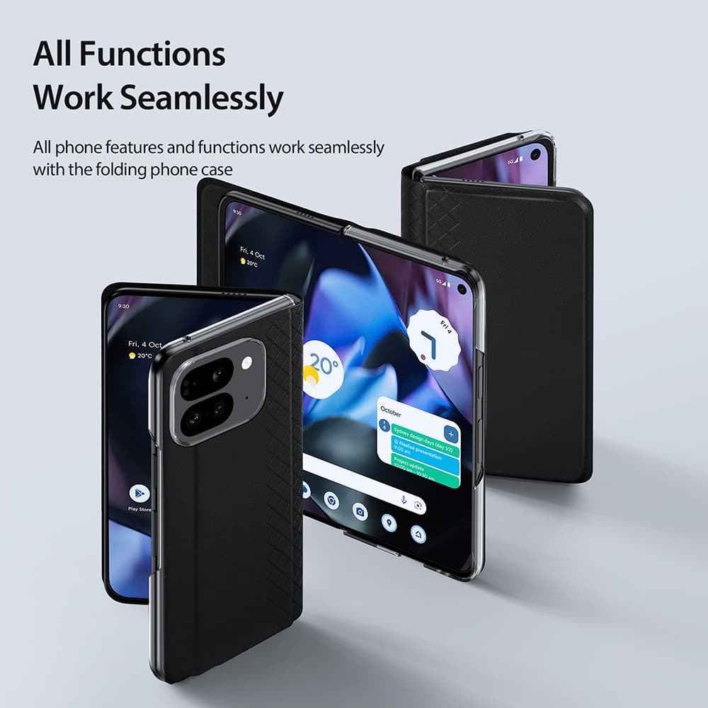 Pouzdro Dux Ducis Bril pro Google Pixel 9 Pro Fold růžové - náhled 2