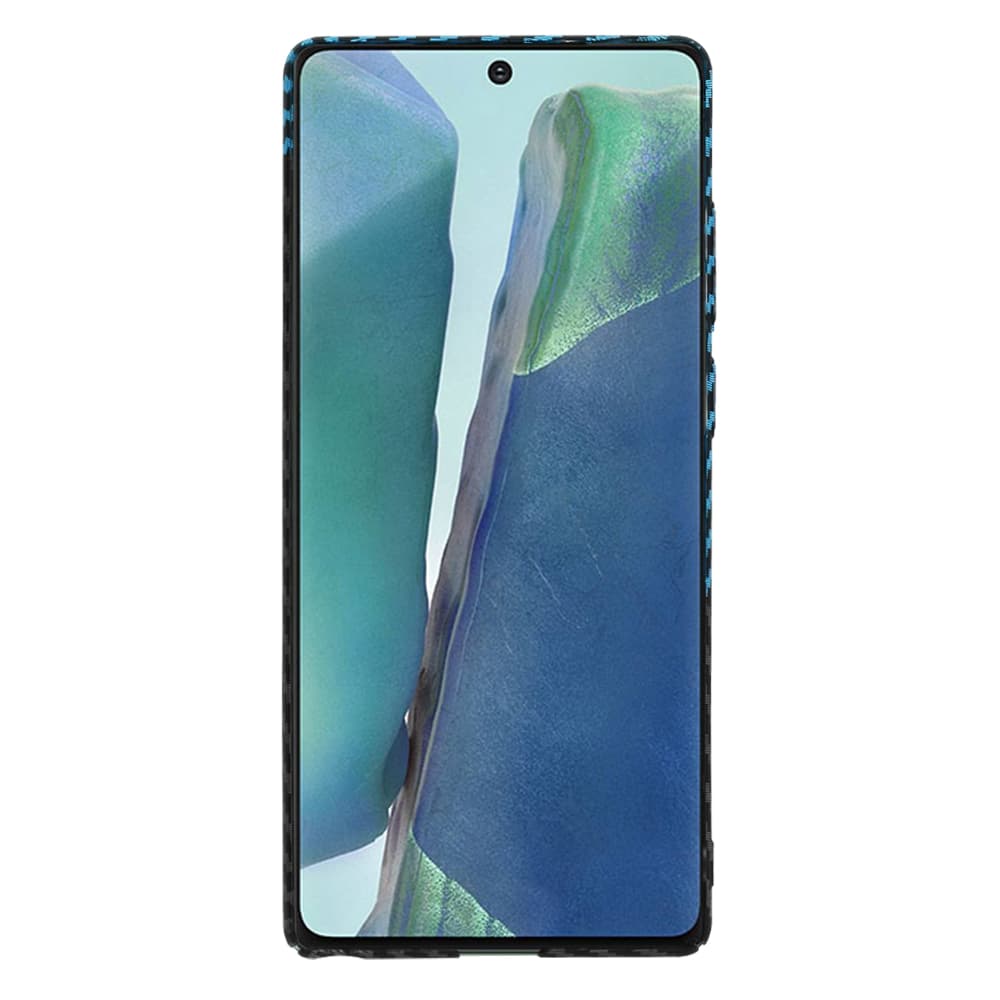Techsuit Carbonite Samsung Galaxy Note20 4G 5G Blue Pulse - náhled 2