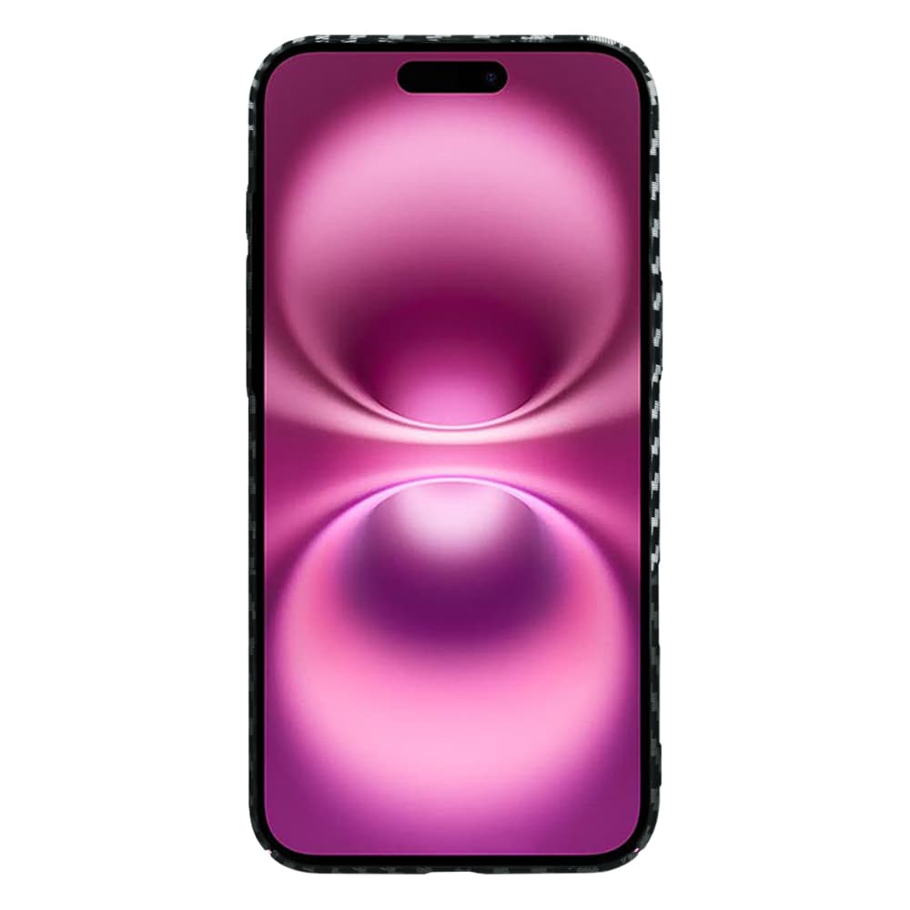 Techsuit Carbonite FiberShell iPhone 16 Plus Stealth Gray - náhled 2