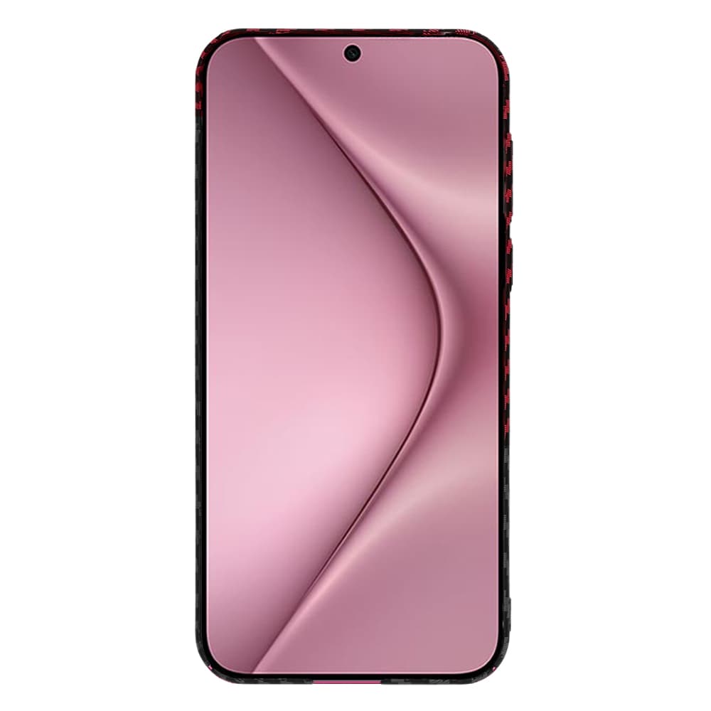 Techsuit Carbonite FiberShell obal pro Huawei Pura 70 Red - náhled 2