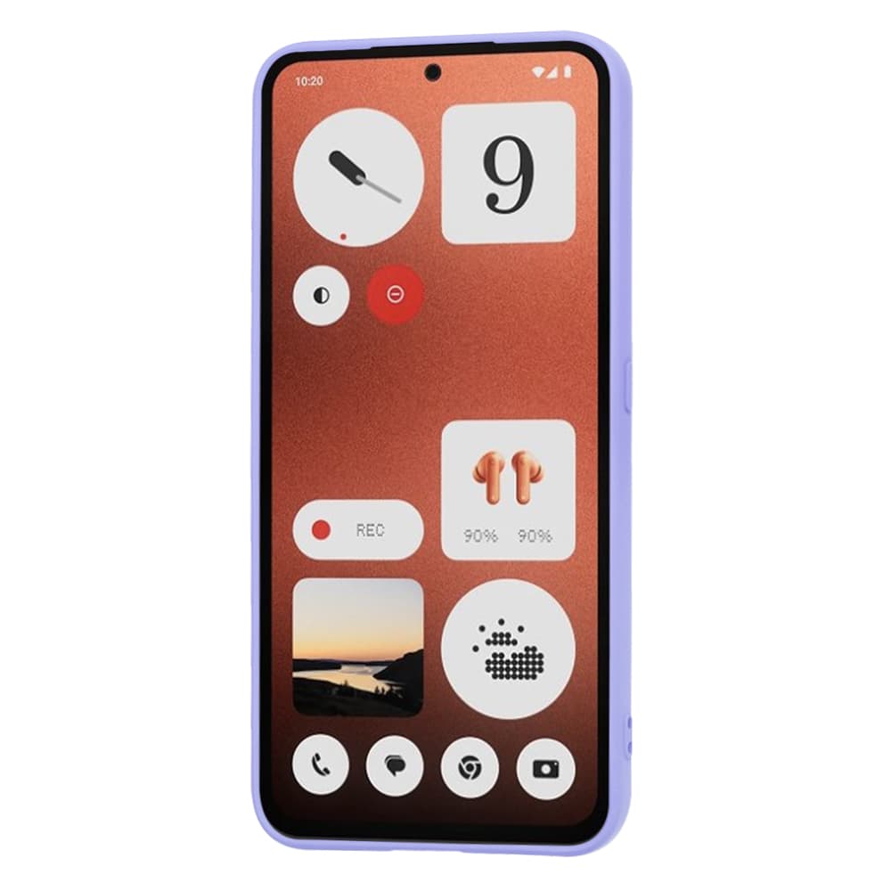 Techsuit SoftFlex Nothing CMF Phone 1 Světle fialová - náhled 2