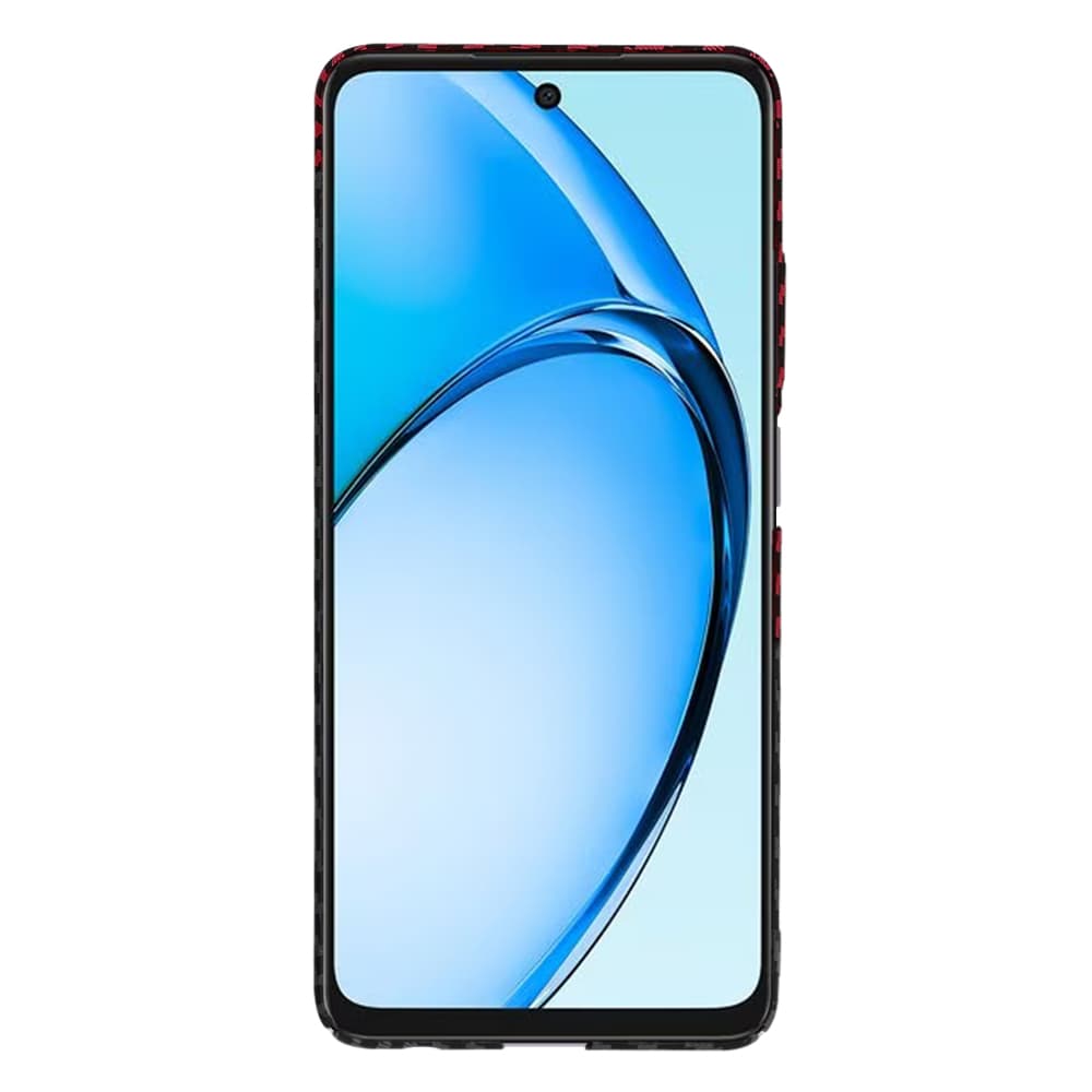 Techsuit Carbonite FiberShell pro Oppo A60 4G Red Vortex - náhled 2