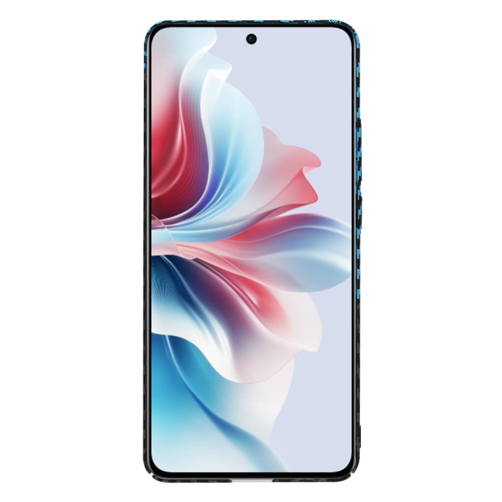 Techsuit Carbonite FiberShell Oppo Reno11 F Blue Pulse - náhled 2