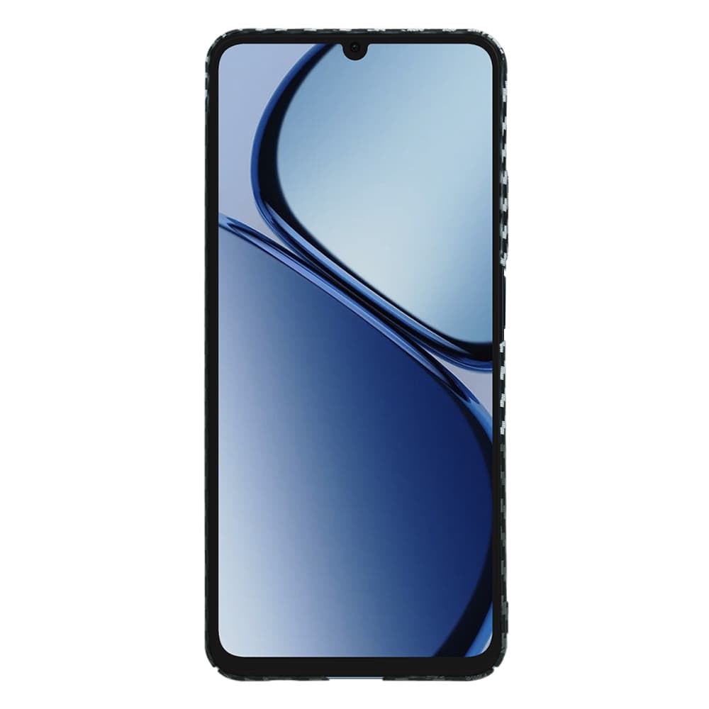 Techsuit Carbonite FiberShell pro Realme C61 Realme C63 v šedé barvě - náhled 2