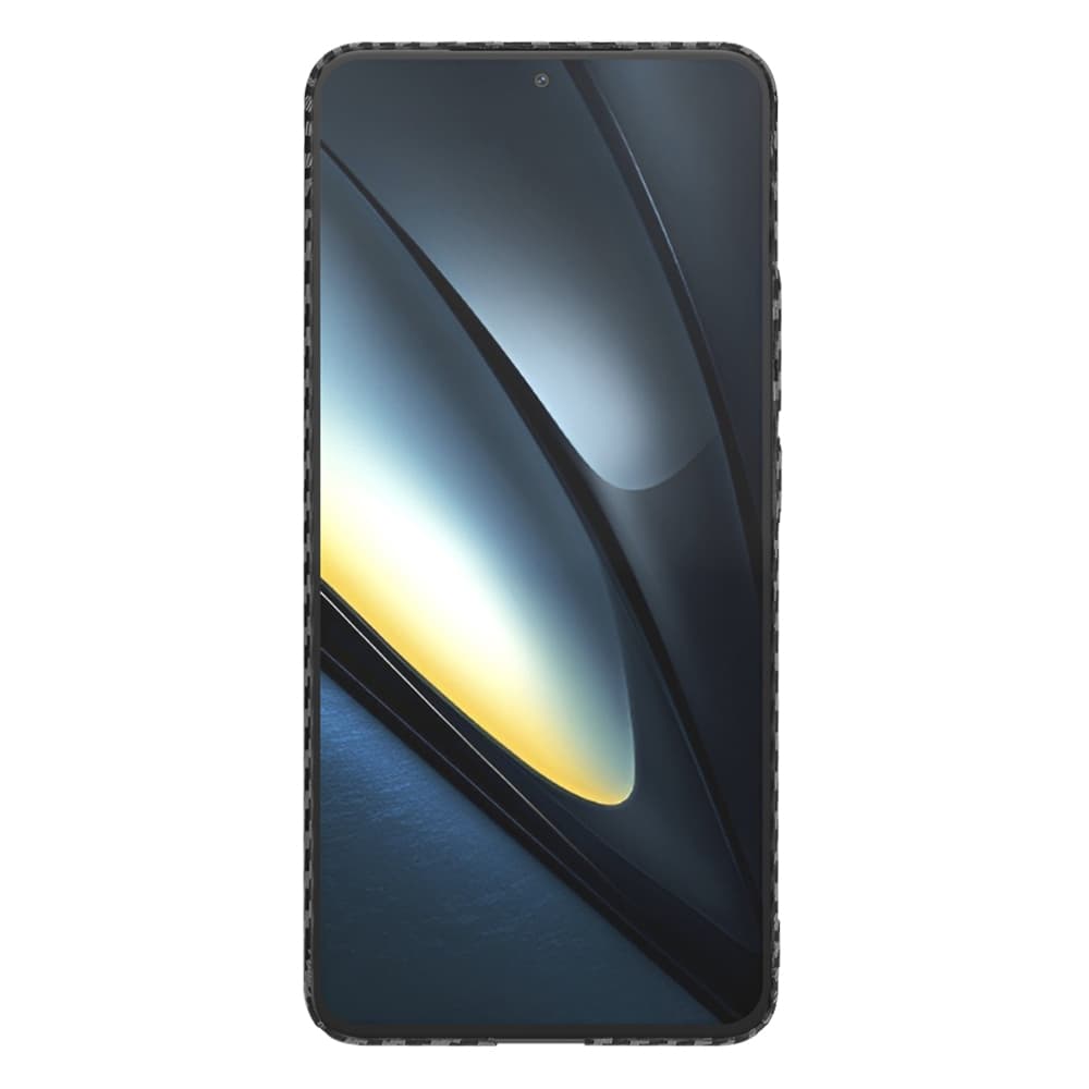 Techsuit Karbonová skořepina Xiaomi Poco F6 Pro Černá - náhled 2