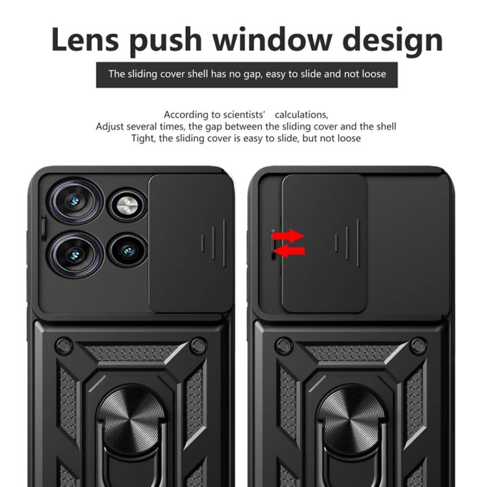 Techsuit CamShield Series pro Motorola Edge 50 Neo Edge 60 Neo ThinkPhone 25 černá - náhled 2