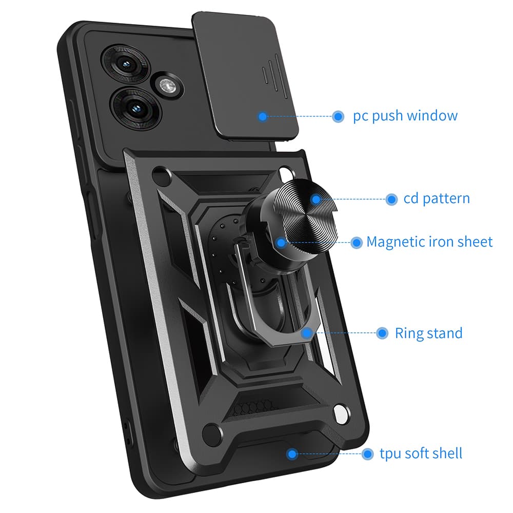 Techsuit CamShield Series pouzdro pro Motorola Moto G55 zelené - náhled 2