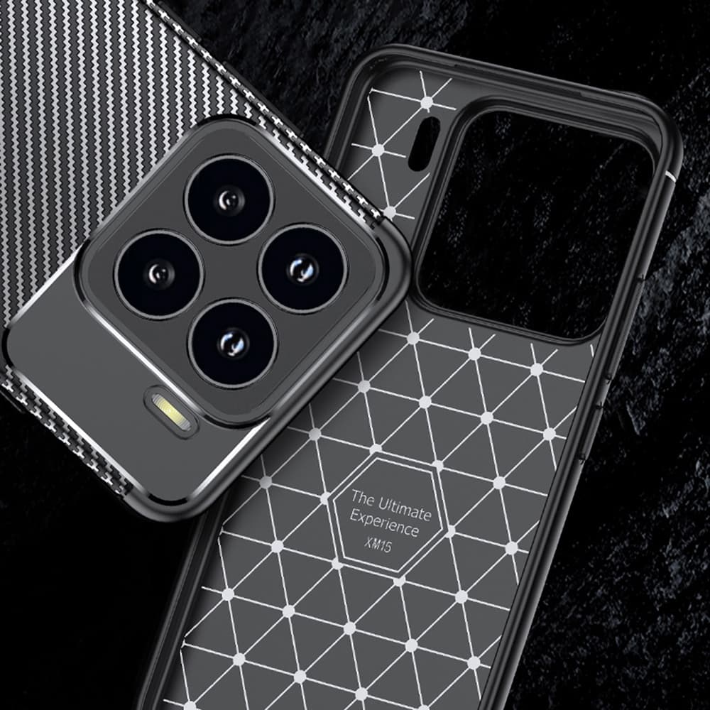 Techsuit CarbonFiber pro Xiaomi 15 Pro černá - náhled 2