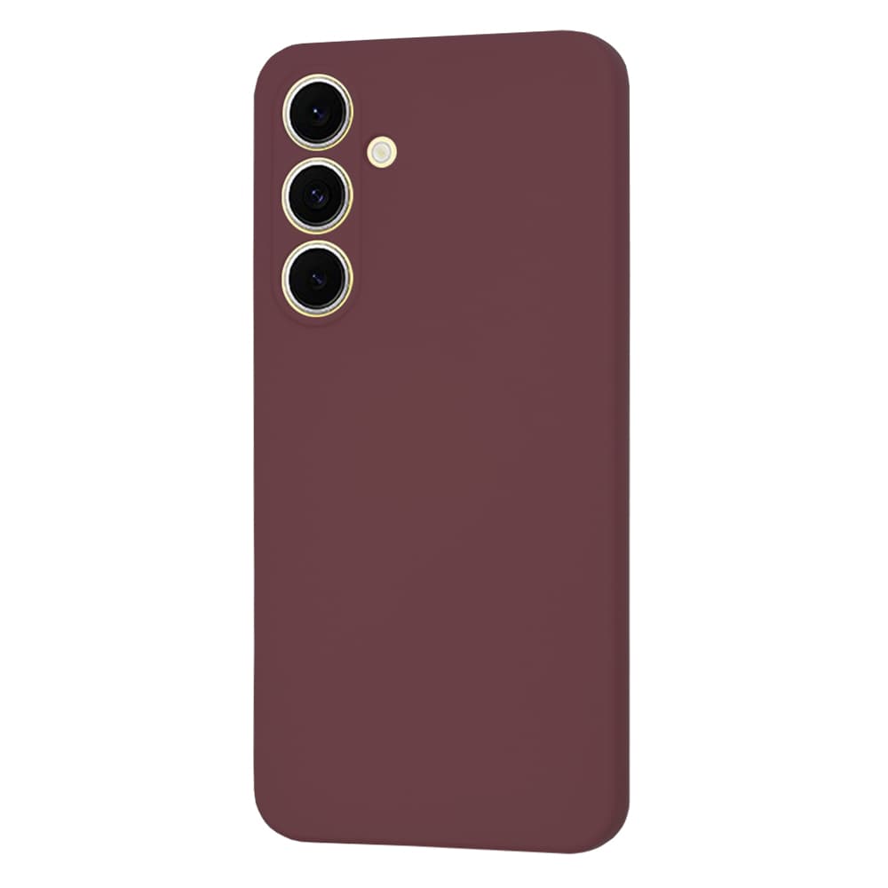 Techsuit SoftFlex MagSafe pro Samsung Galaxy S24 FE švestkově červená - náhled 2