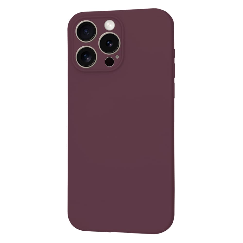 Techsuit SoftFlex MagSafe pro iPhone 15 Pro Max švestkově červená - náhled 2