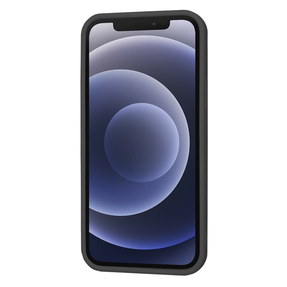 Techsuit SoftFlex iPhone 12 Černý - náhled 2