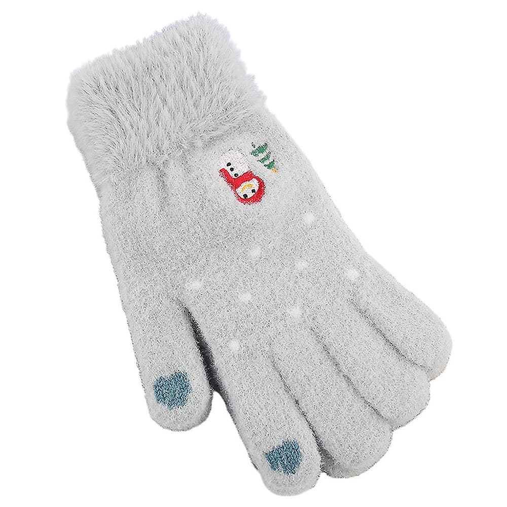 Techsuit Gloves ST0011 z norkové kožešiny velikost 21 cm modré - náhled 2