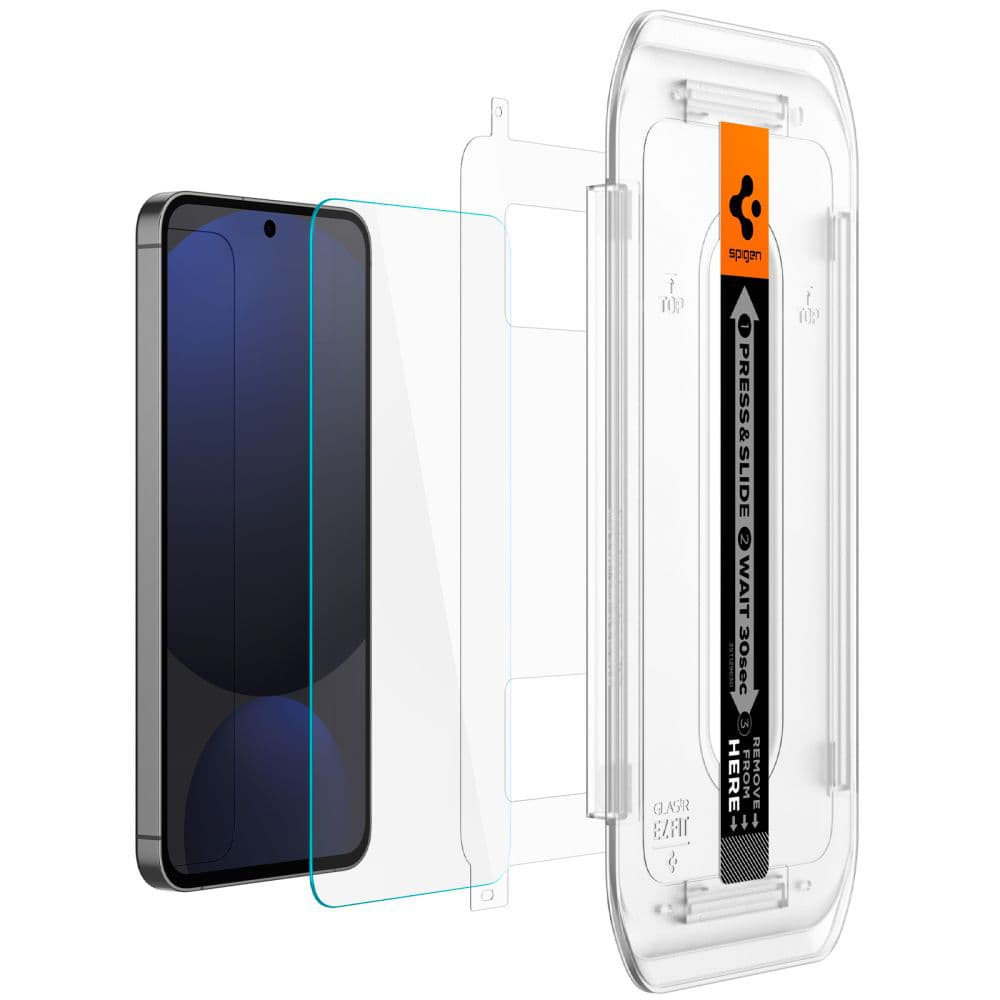 Spigen Glas.tR EZ-FIT (2 balení) Samsung Galaxy S24 FE / A56 5G průhledný - náhled 2