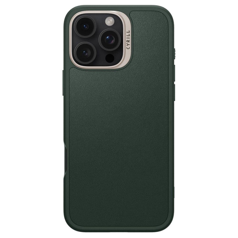Spigen Cyrill Kajuk MagSafe pro iPhone 16 Pro Max v lesní zelené - náhled 2