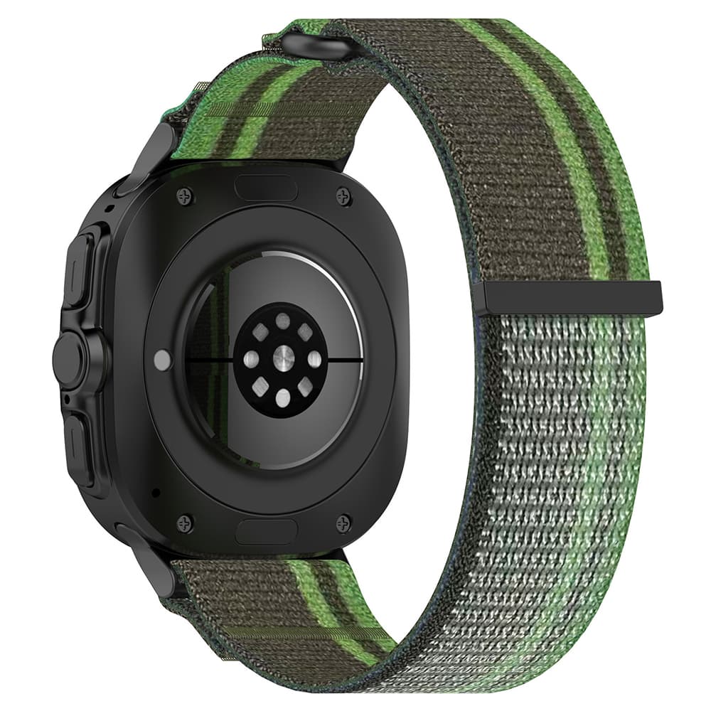Techsuit - řemínek k hodinkám (W054) - Samsung Galaxy Watch Ultra 47mm / Watch Ultra 2 - tmavě zelená / šedá - náhled 2