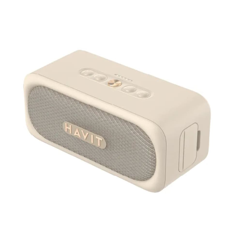 Havit bezdrátový reproduktor SK905BT Type-C Bluetooth 5.3 béžový - náhled 2