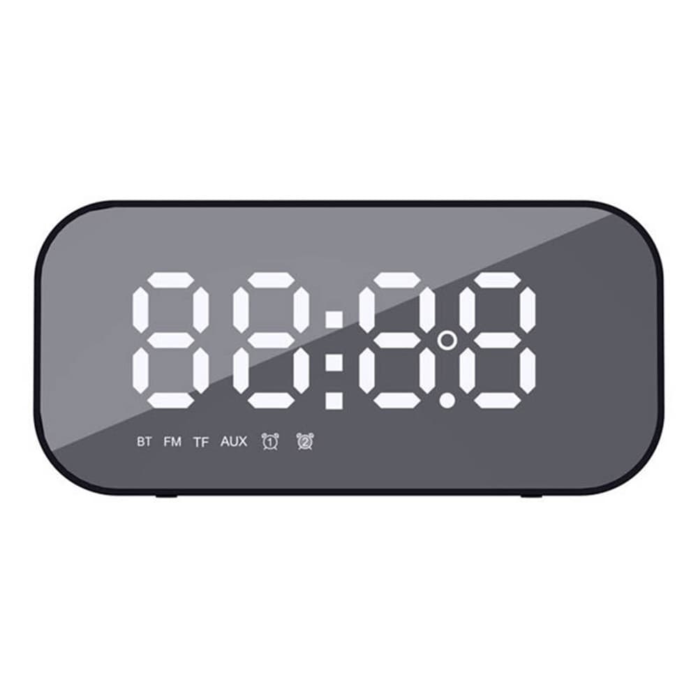 Havit Wireless Bluetooth Speaker M3 budík rádio Bluetooth 5.0 1200mAh 3W AUX Micro SD černý - náhled 2
