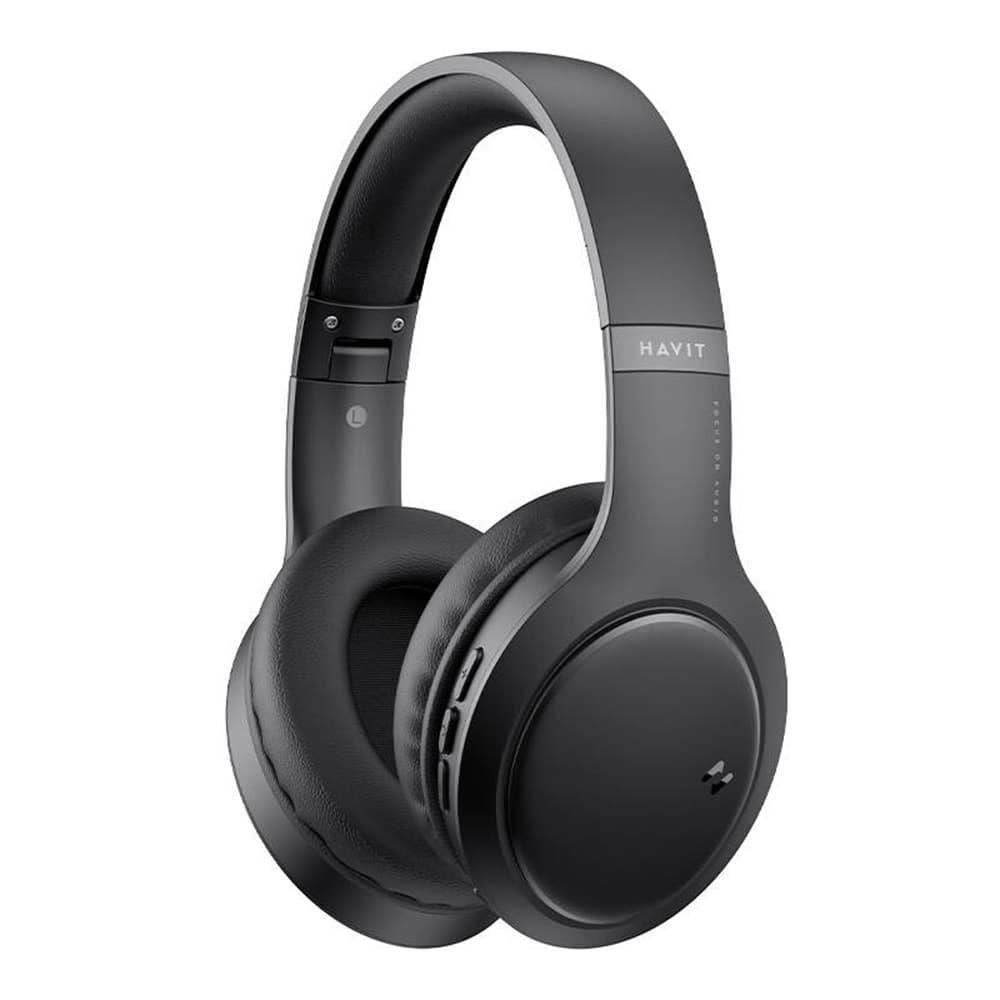 Havit bezdrátová sluchátka H633BT Bluetooth 5.1 350mAh HD stereo černá - náhled 2