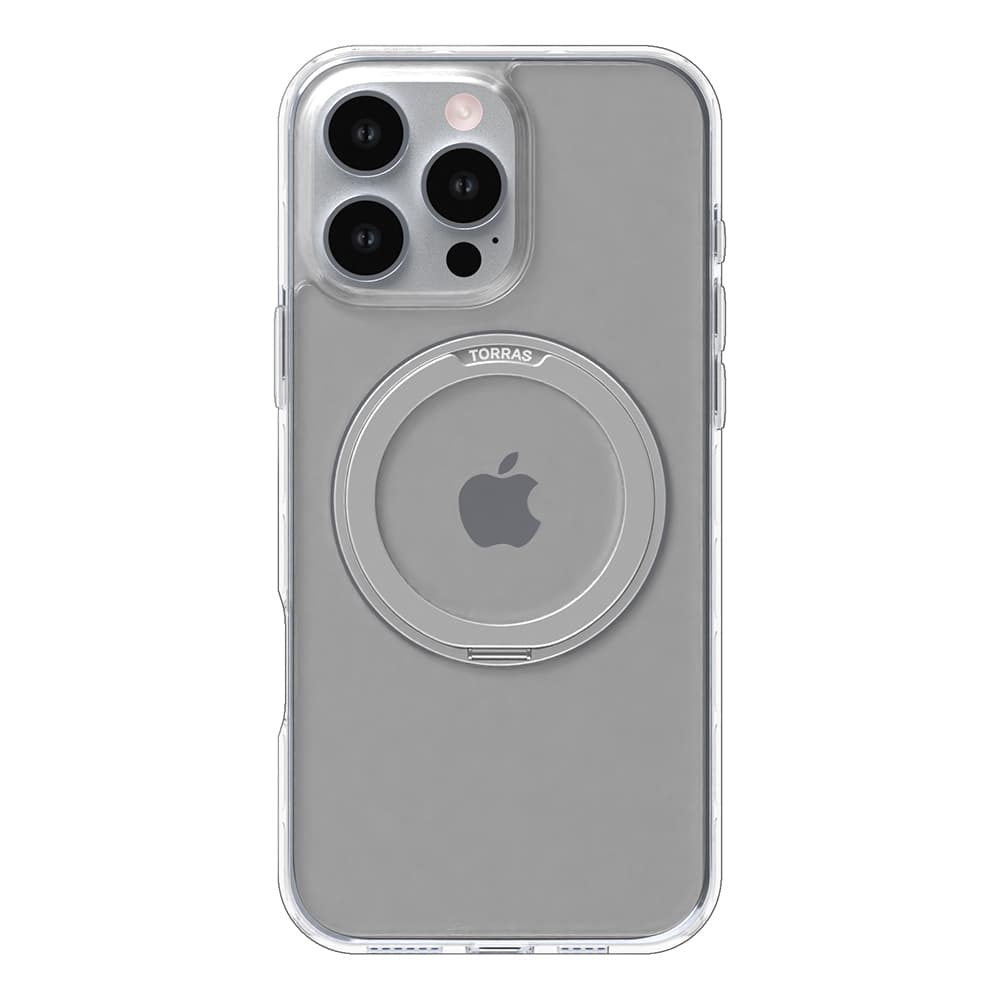 Torras Ostand Pro MagSafe Series iPhone 16 Pro průhledný - náhled 2