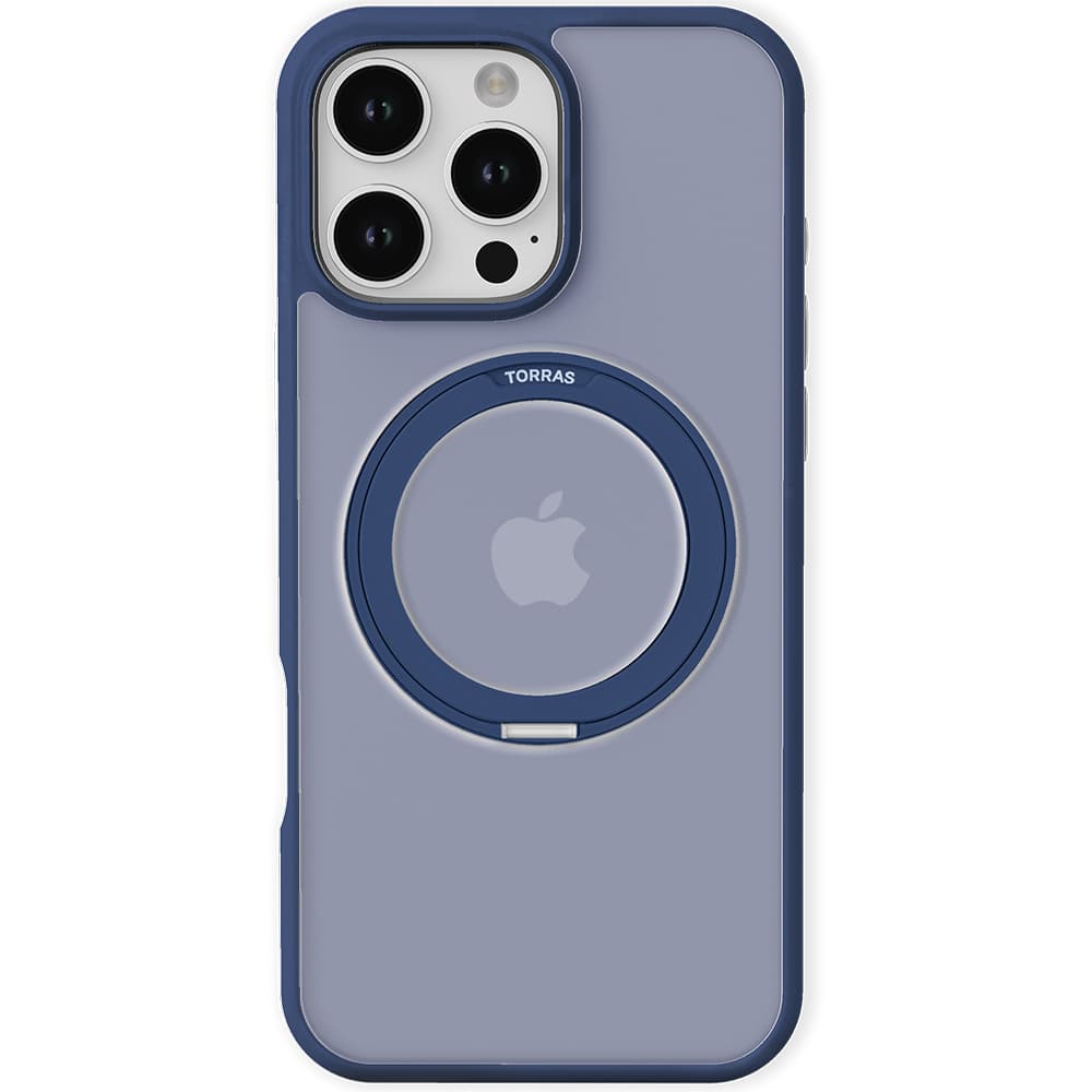 Torras Ostand Pro MagSafe Series iPhone 16 Pro námořnická modrá - náhled 2