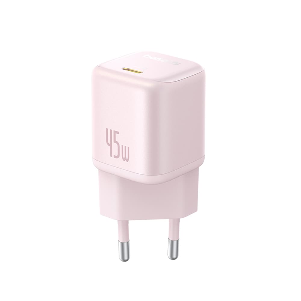 Nabíječka Baseus Wall Charger PicoGo 45W USB-C růžová - náhled 2