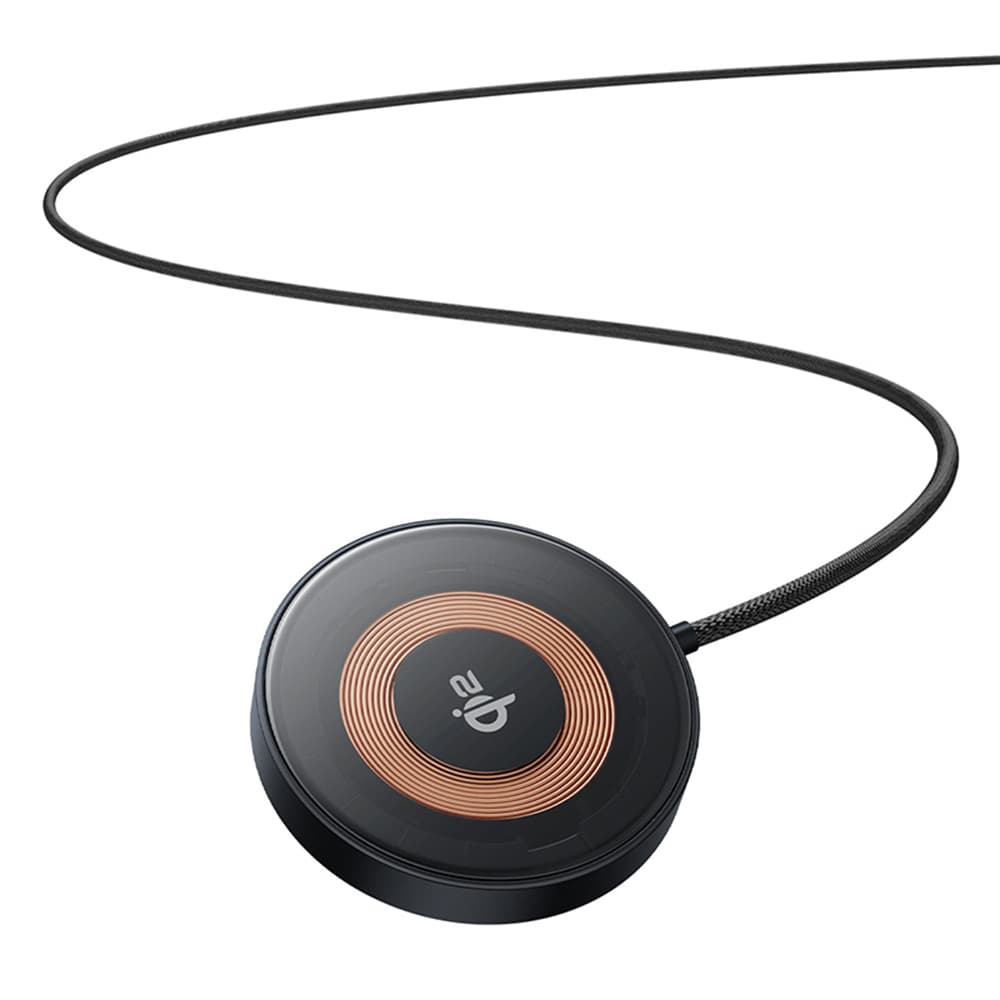 Baseus Magnetic Wireless Charger Simple Mini4 s držákem USB-C Qi2 15W 1m kosmická černá - náhled 2