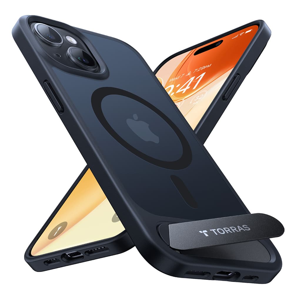 Torras Pstand MagSafe pro iPhone 15 Pro Max černá - náhled 2