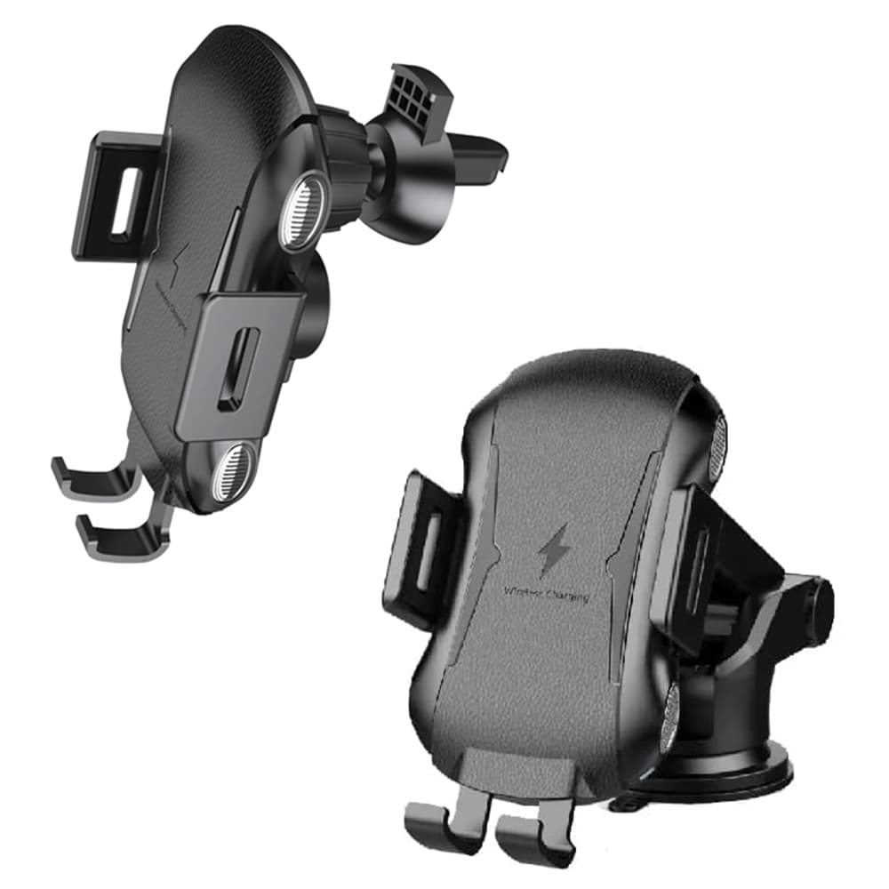 Techsuit Držák do auta bezdrátové nabíjení CAPD032 10W Černý - náhled 2