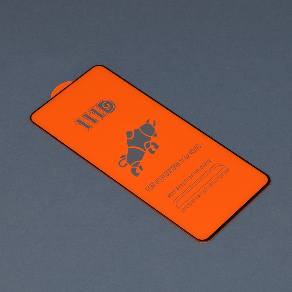 Techsuit 111D Sklo Xiaomi Mi 11 Lite 4G 5G 5G NE Černé - náhled 2