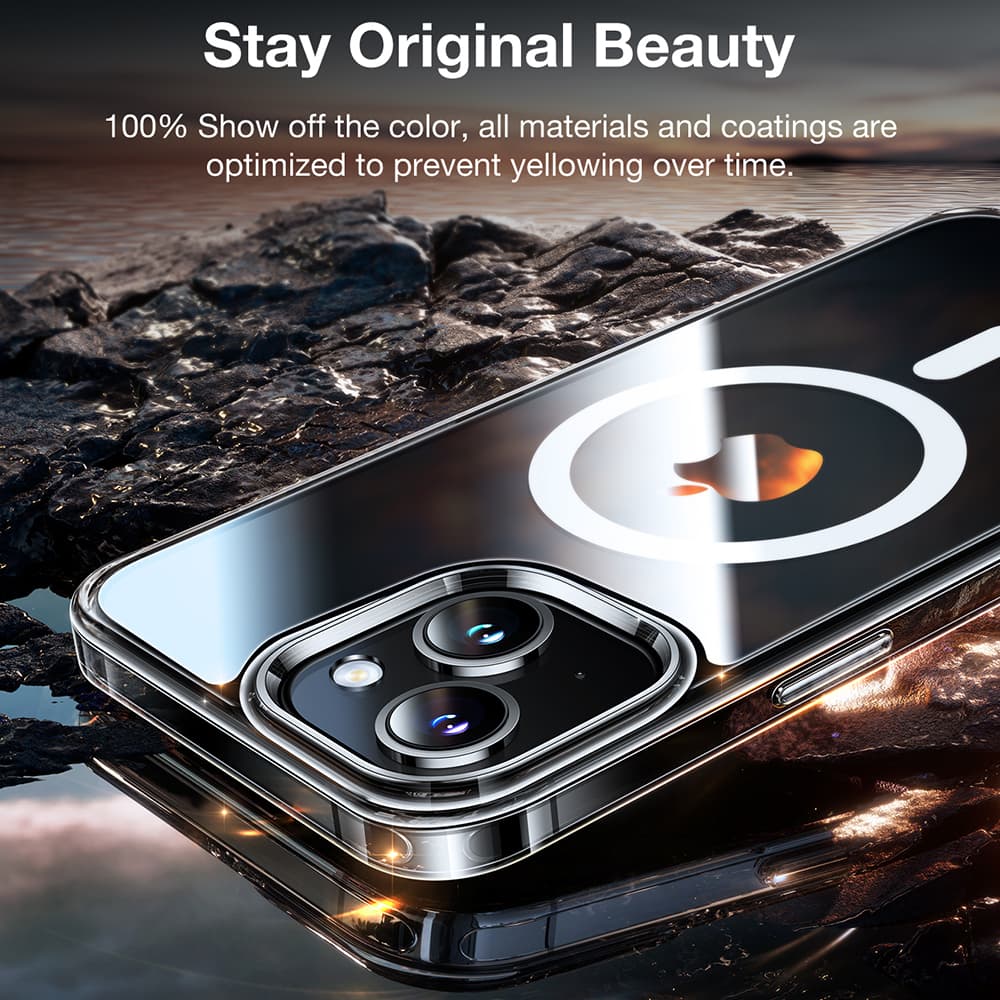 Torras Diamond MagSafe Series iPhone 15 průhledný - náhled 2