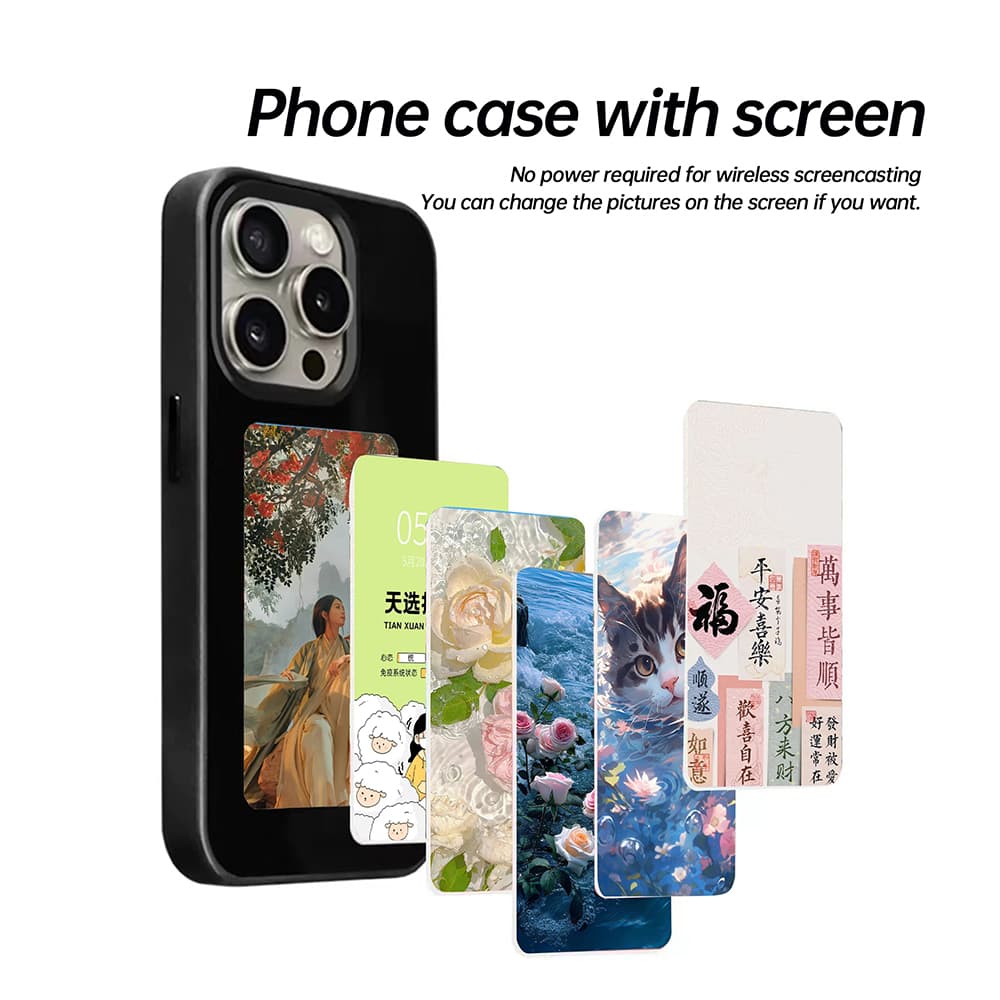 Techsuit SmartScreen NFC pro iPhone 16 Plus černý - náhled 2