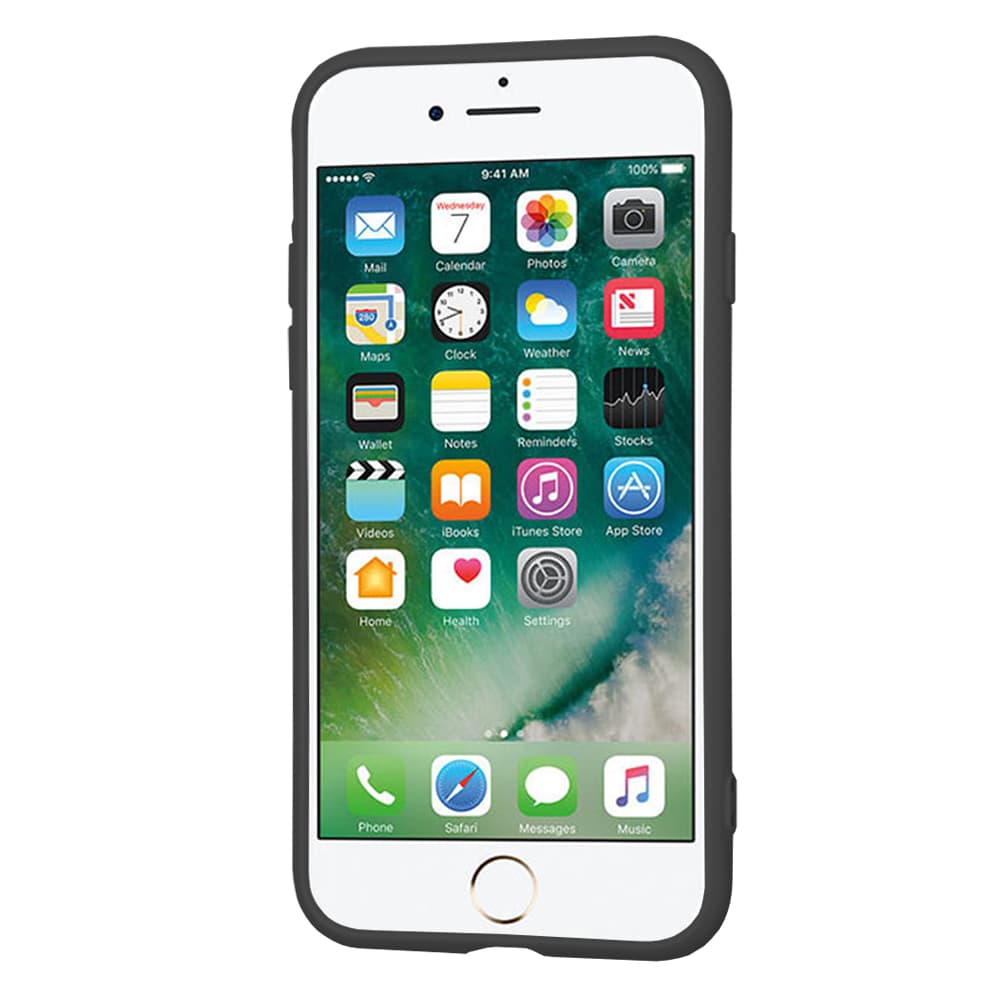 Techsuit SoftFlex iPhone 7 8 SE 2 2020 SE 3 2022 Černý - náhled 2