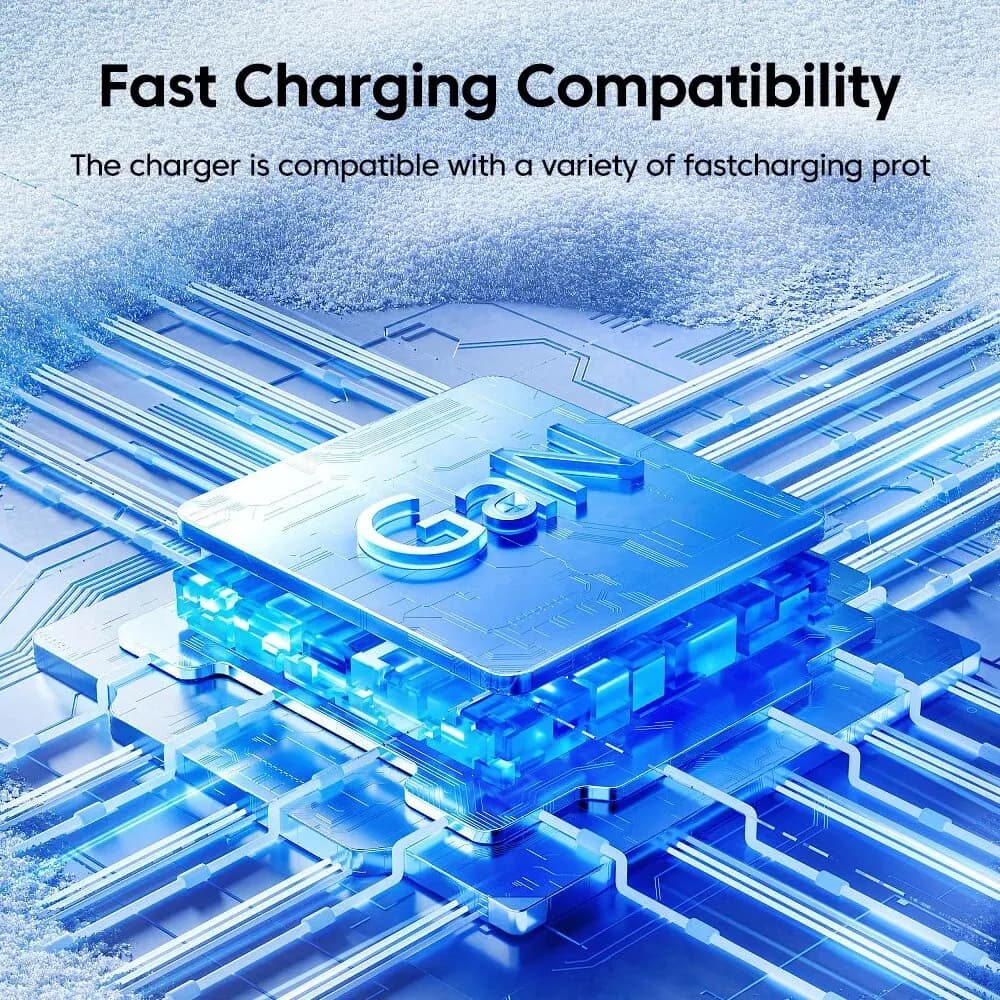 Nabíječka na zeď Techsuit Premium CHPD174 GaN USB QC3.0 Type-C PD35W bílá - náhled 2