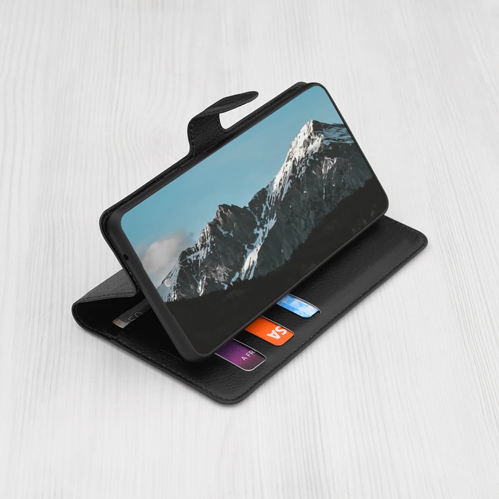 Pouzdro Techsuit Leather Folio pro Honor Magic7 Pro černé - náhled 2