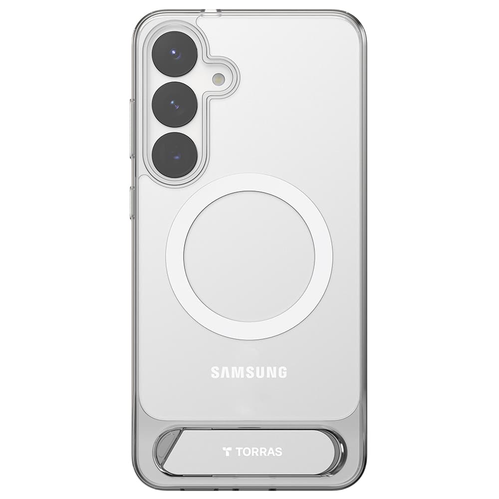 Torras Pstand MagSafe pro Samsung Galaxy S25 Plus průhledný - náhled 2