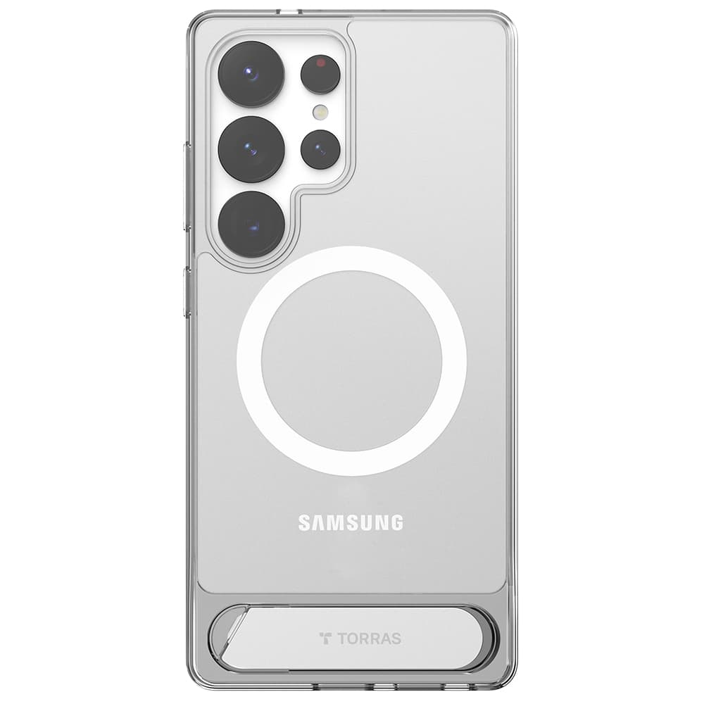 Torras Pstand MagSafe pro Samsung Galaxy S25 Ultra průhledný - náhled 2