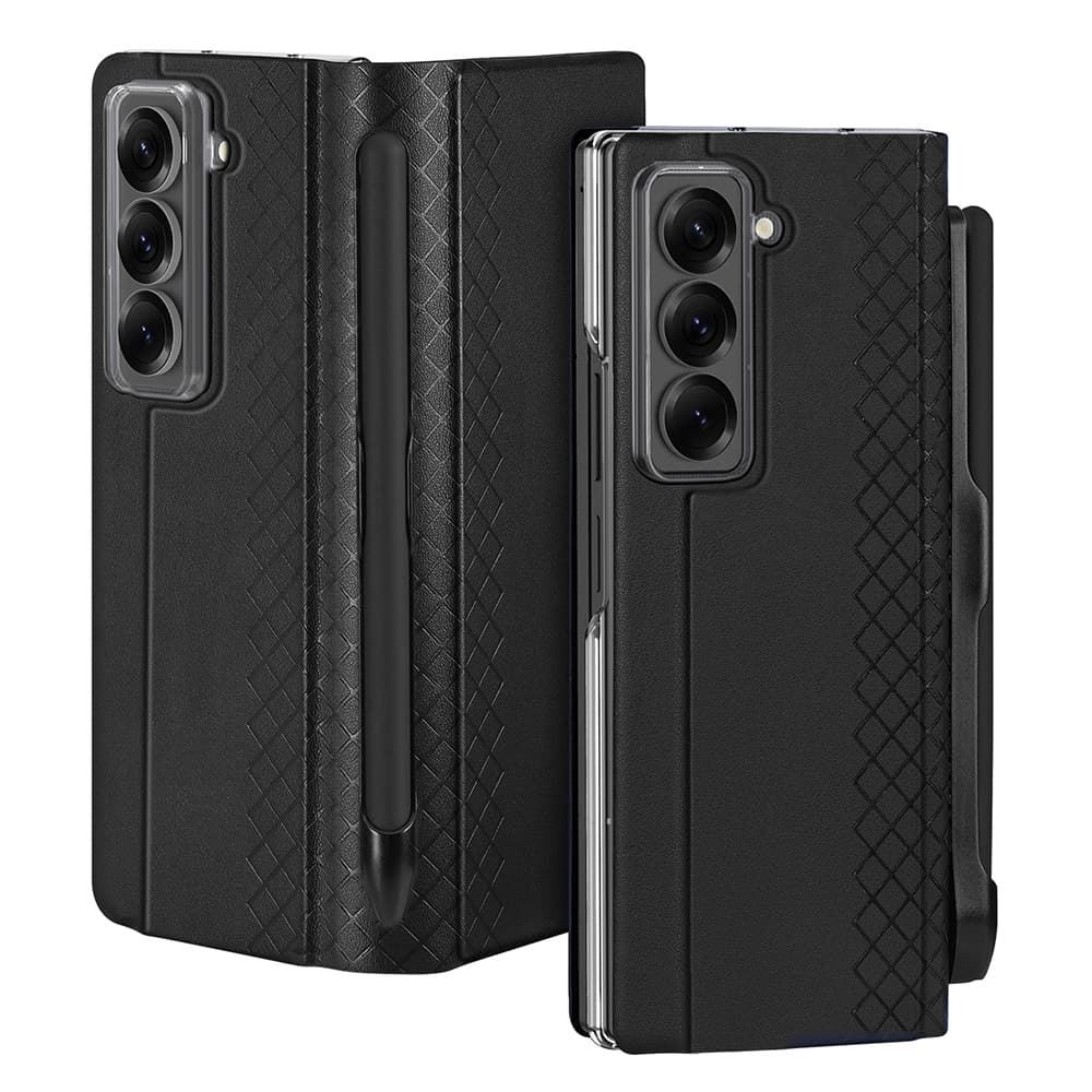 Dux Ducis Bril s držákem na tužku Samsung Galaxy Z Fold SE černá - náhled 2