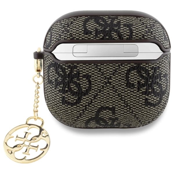 Guess 4G Charm Collection GUA4G4GSMW Apple AirPods 4 hnědá - náhled 2