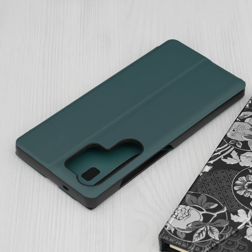 Techsuit eFold Series Samsung Galaxy S25 Ultra tmavě zelená - náhled 2