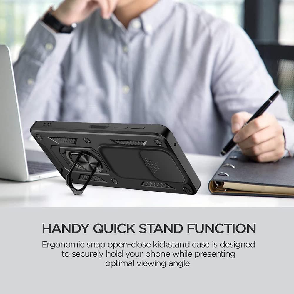 Pouzdro Techsuit CamShield Series pro Xiaomi Redmi 9C / Redmi 9C NFC černé - náhled 2