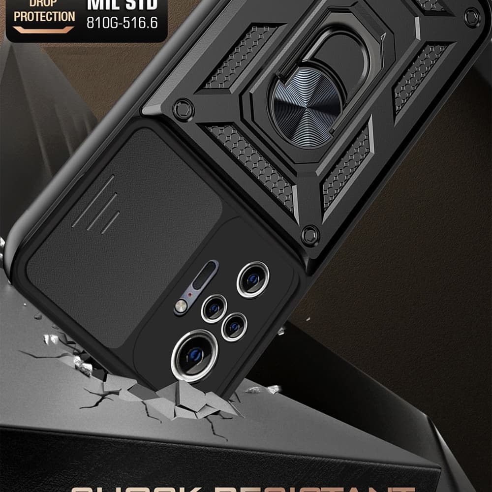 Techsuit CamShield Series pro Xiaomi Redmi Note 10 Pro/Max černá - náhled 2