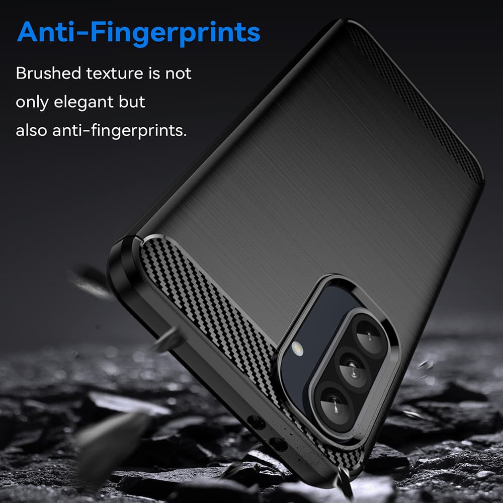 Techsuit Carbon Silicone pro Samsung Galaxy A26 5G modrý - náhled 2