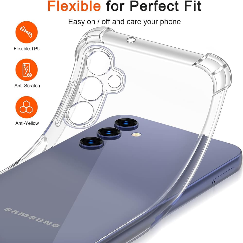 Techsuit Shockproof průhledný silikon Samsung Galaxy Note 20 4G/5G průhledný - náhled 2