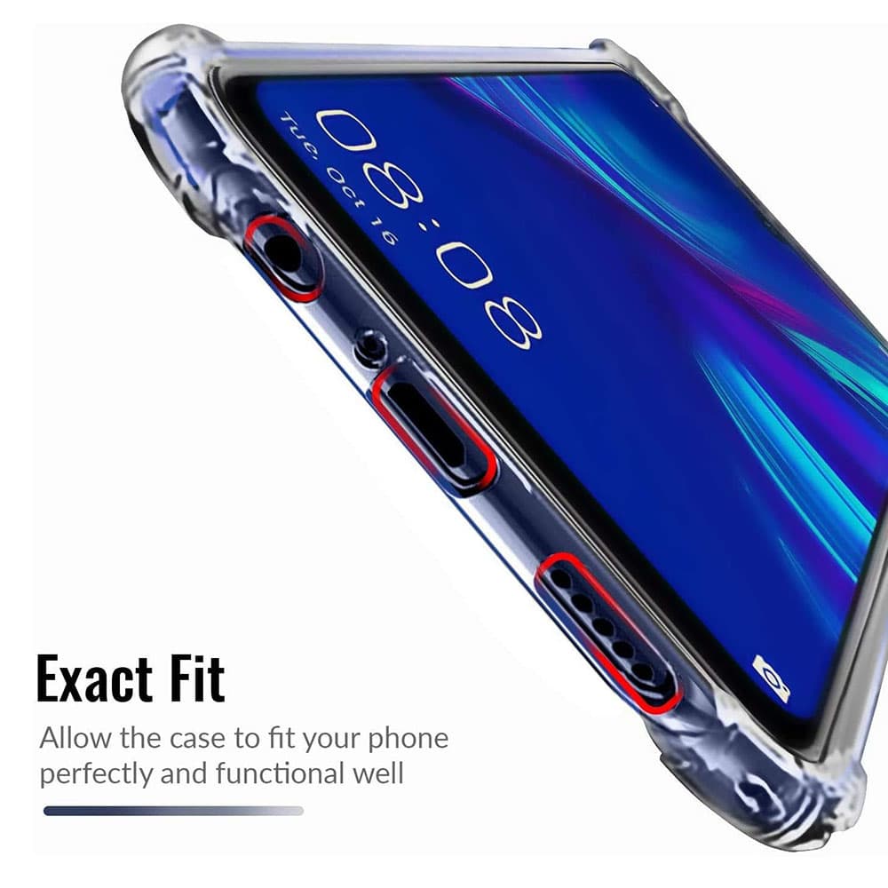Techsuit Shockproof průhledný silikon Huawei P Smart 2019 průhledný - náhled 2