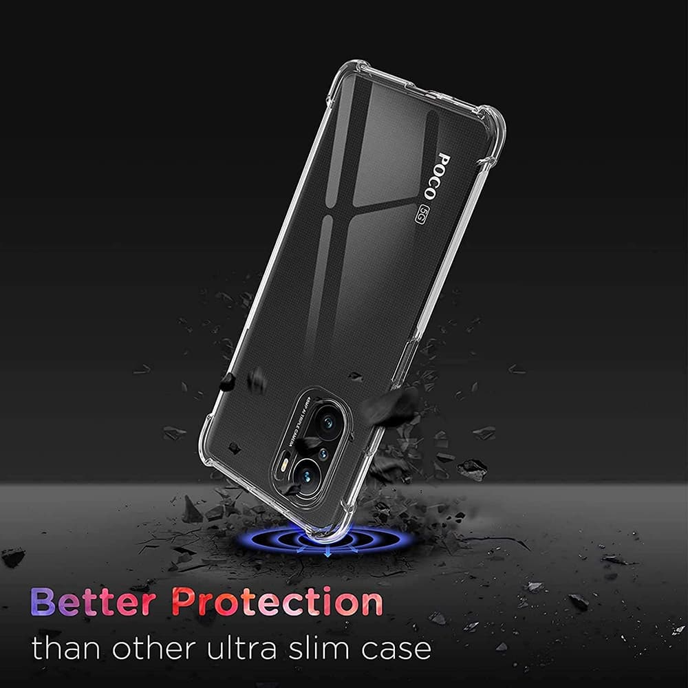 Techsuit Shockproof průhledný silikonový obal Xiaomi Mi 11i Poco F3 průhledný - náhled 2