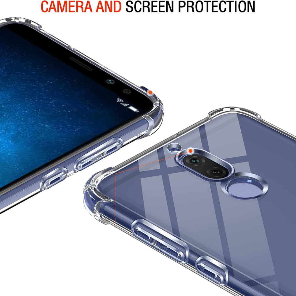 Techsuit nárazuvzdorný průhledný silikonový kryt pro Huawei Mate 10 Lite - náhled 2