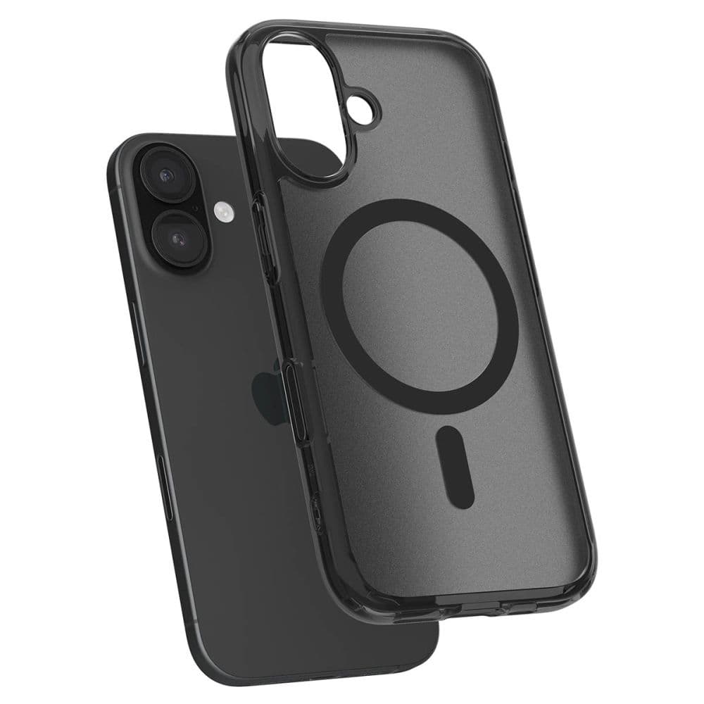 Spigen Ultra Hybrid T MagSafe iPhone 16 Černý mrazivý - náhled 2