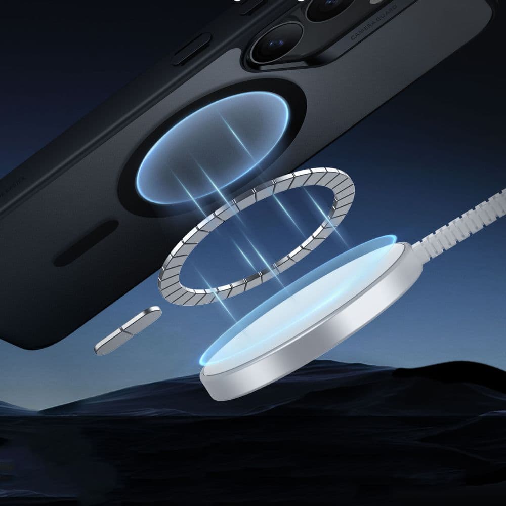 ESR Classic Hybrid HaloLock pro Samsung Galaxy S25 Plus v matné černé - náhled 2