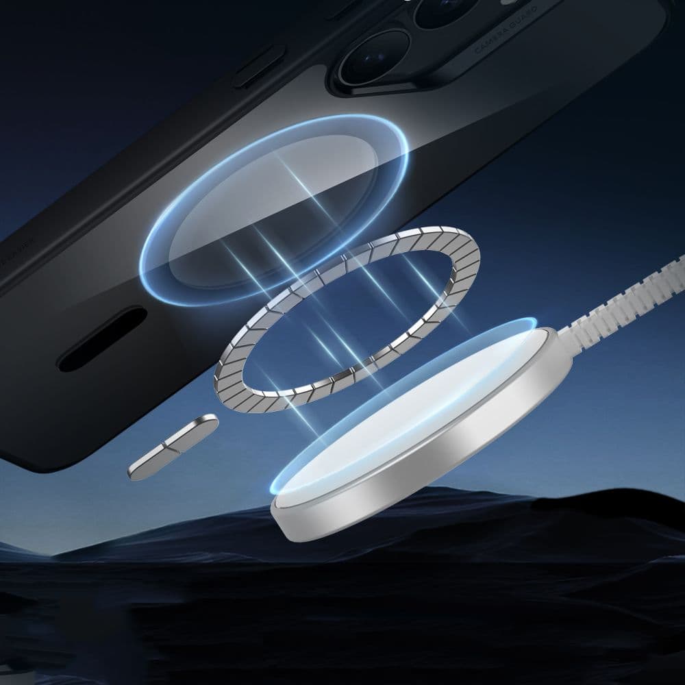 ESR Classic Hybrid HaloLock pro Samsung Galaxy S25 Plus černá průhledná - náhled 2