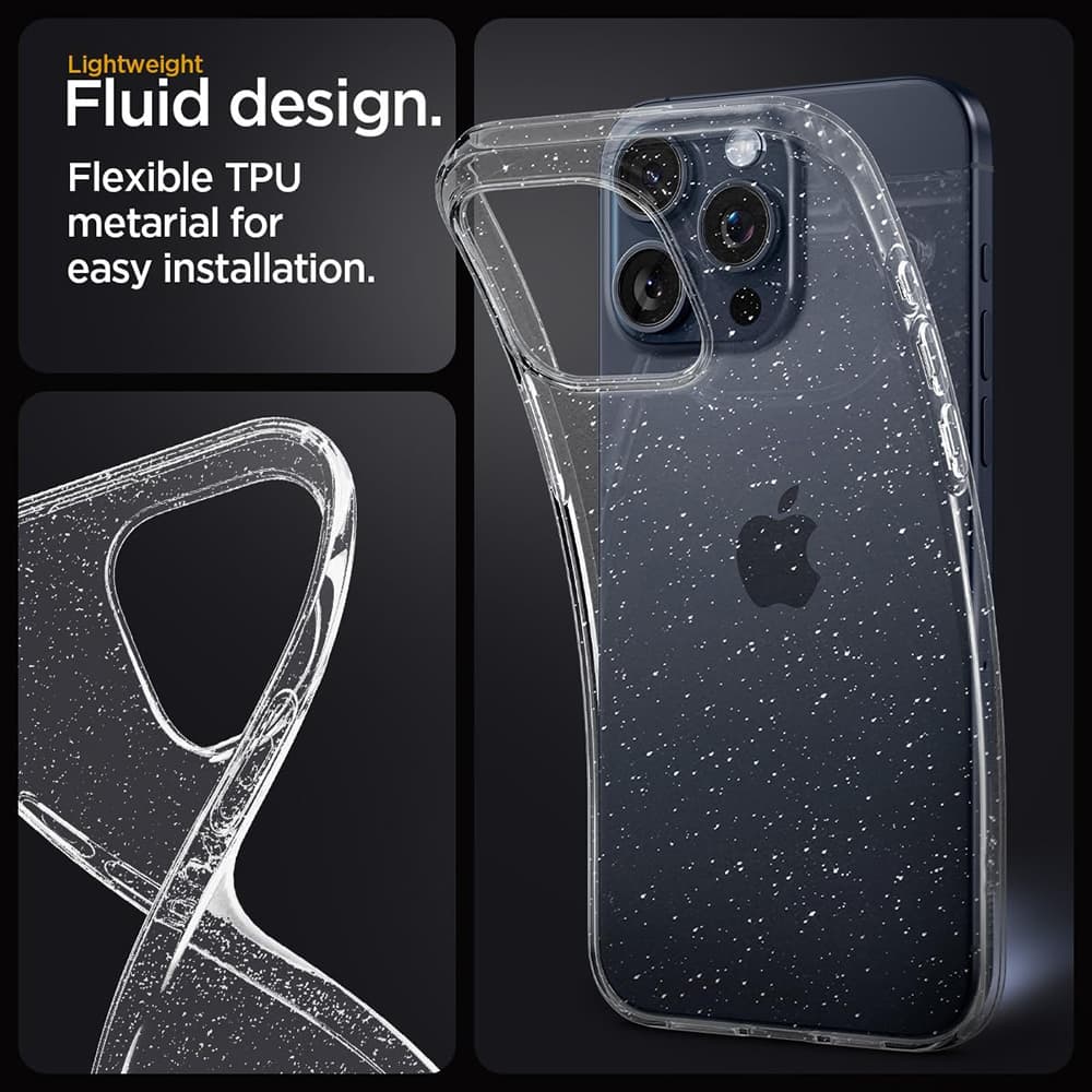 Techsuit SparkleSkin Series Samsung Galaxy A26 5G průhledný obal - náhled 2